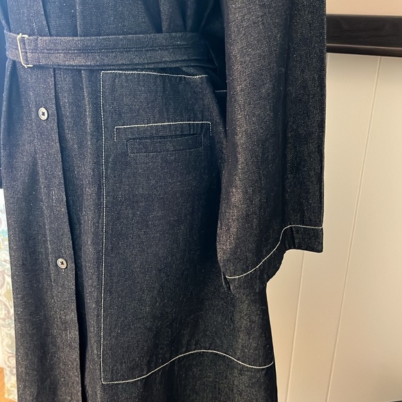 💯 COTTON JEAN DUSTER - Picture 3 of 12